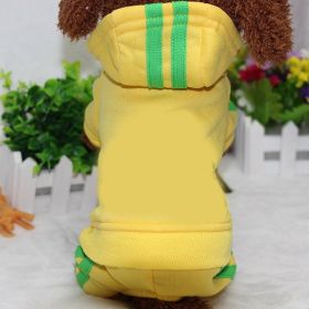 Pet four-legged clothes - Yellow - S