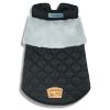 Touchdog 'Furrost-Bite' Fur and Fleece Fashion Dog Jacket - Black - Medium