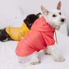 Touchdog Split-Vent Designer Waterproof Dog Raincoat - Blue - X-Small