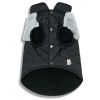 Touchdog 'Furrost-Bite' Fur and Fleece Fashion Dog Jacket - Black - Medium