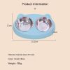 Pet Feeder Bowls for Puppy Medium Dogs Cats - Blue - Pet Supplies