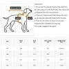 Large Dog Winter Coat Wind-proof Reflective Anxiety Relief Soft Wrap Calming Vest For Travel - Olive - XXL