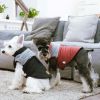Touchdog 'Furrost-Bite' Fur and Fleece Fashion Dog Jacket - Red - X-Small