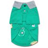 Touchdog 'Arubark' Caribbean Style Dog Polo T-Shirt - Green - Small
