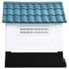 Dog House Blue 22.4"x26.8"x26" Polypropylene - Blue