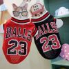 Dog Summer Clothes Teddy Vest Breathable - Red - Number8