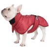 Large Dog Winter Coat Wind-proof Reflective Anxiety Relief Soft Wrap Calming Vest For Travel - Black - 3XL