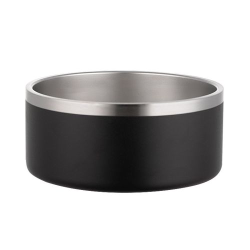 Stainless Steel Dog Bowl Inside And Outside 304 With Silica Gel Pad