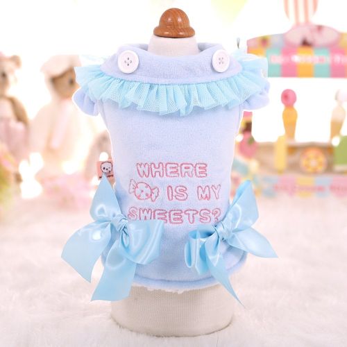 Pet Fleece-lined Thickened Double-layer Plush Two-leg Cotton-padded Coat