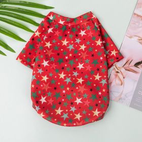 New Christmas Dog Clothes (Option: Christmas Thin Sweater 04-XL)